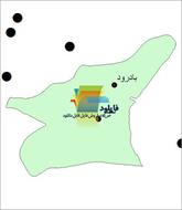 شیپ فایل نقطه ای شهرهای شهرستان نطنز واقع در استان اصفهان